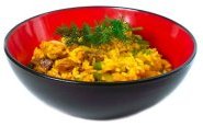 Riz curry aux oignons